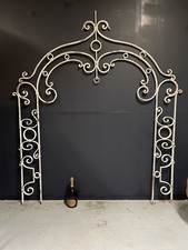 Dessus de Puit Potence Arceau Grille Arche Fer Forgé Margelle XIXeme Portail