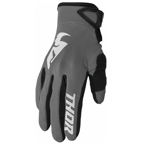 Gant moto cross gris - , pour