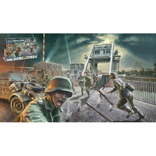 PEGASUS BRIDGE GLIDER ASSAULT KIT 1:72 Italeri Kit Diorami Nouveau modèle