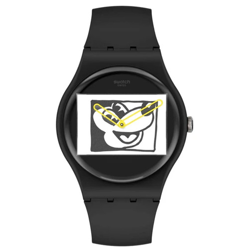 Montre swatch keith haring - montre,