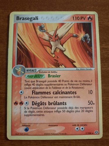 Carte pokemon brasegali 106 - carte, 1/106