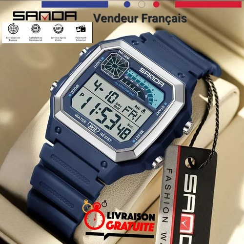 Montre sport militaire - de,