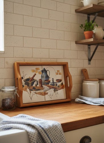 Plateau service vintage en - plateau,