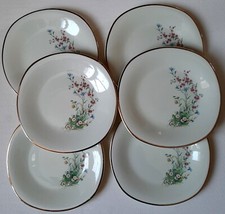 Assiettes porcelaine décor - 6,