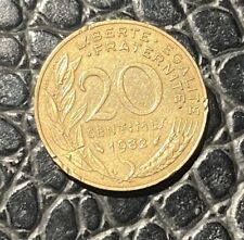 20 Centimes De Francs 1982