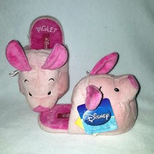 DISNEY pantoufles chaussons PORCINET rose pointure 29/31 winnie tigrou piglet