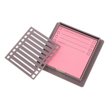  Boîte De Rangement Notes Bureau Porte-papier Mémo Porte-blocs-notes