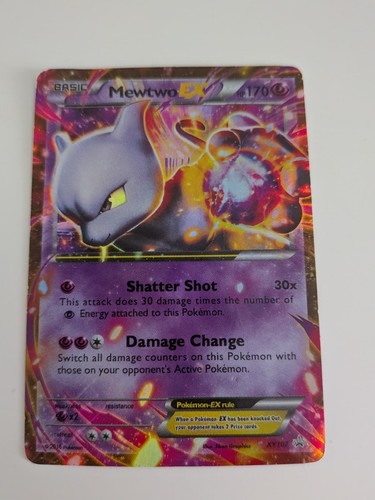 Carte pokémon mewtwo - carte, ex