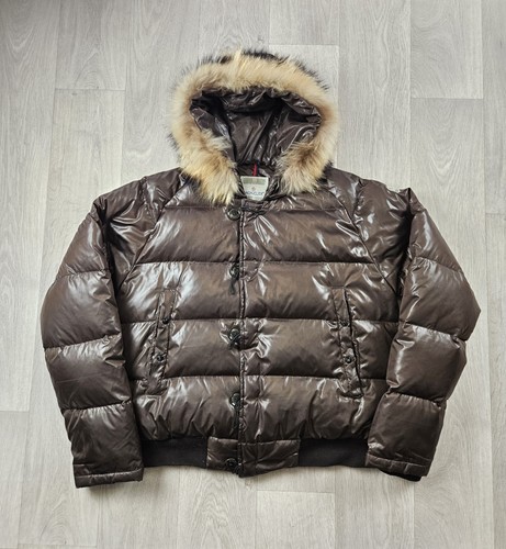 Doudoune moncler marron - /,