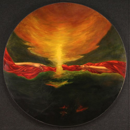 Peinture italienne ronde