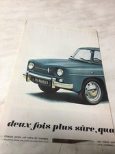 Renault 8 R8 moteur Sierra