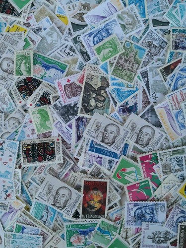 Lot 1000 timbres france neufs - 1000,