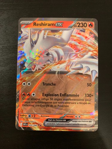 Carte pokémon reshiram - pokémon,