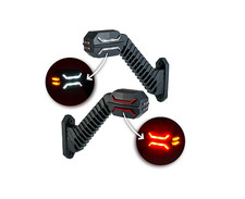 2 x LED caoutchouc feu de