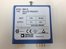 ANALOG DEVICES 5B46-03 - 0-100 kHz Isolated Frequency Input - NEW NEVER USED