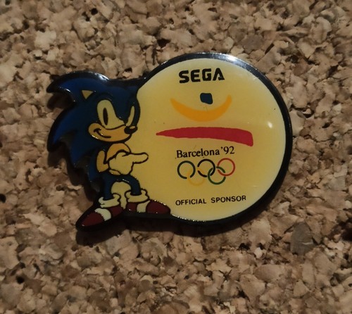 Pin sonic sega - sonic, jo