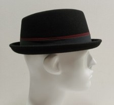 Chapeau Pork Pie En Laine