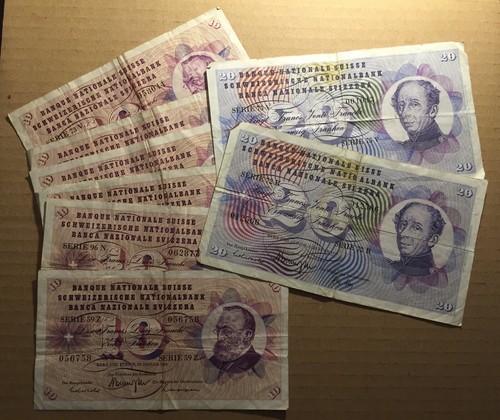 Francs 1969 20 - 10, 74