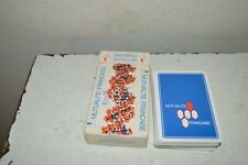 JEU DE CARTE PUBLICITAIRE MUTUALITE FRANCAISE JEU DES 3 DIMENSIONS DUSSERRE 1980