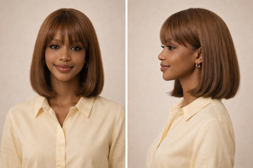 Perruque femme lisse - femme,