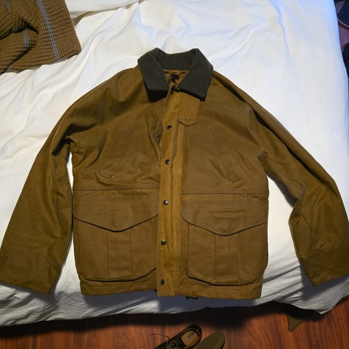 Filson tin cloth field jacket - cloth,