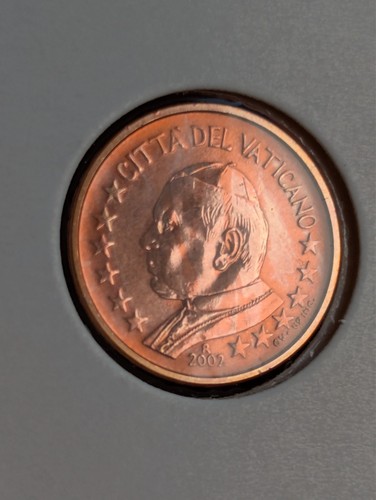 Pièce centime euro - centime, vatican