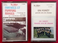Lot De 2 Cassettes - Les Treteaux International - K6 - Vintage - Fanfares Foret