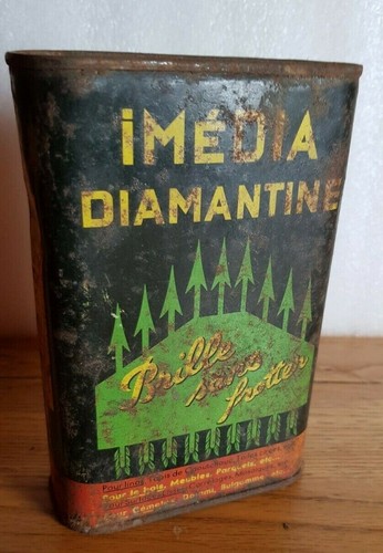 Boîte ancienne métal - boîte,