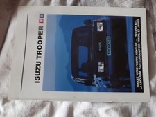 0104 Fascicule Isuzu Trooper /