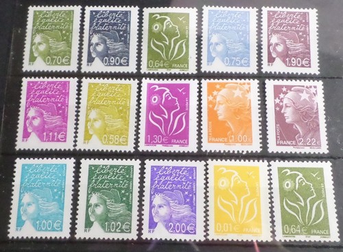 France lot timbres - lot,