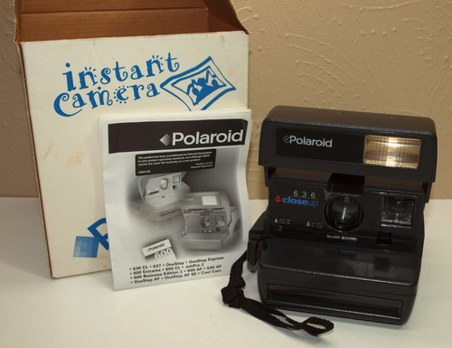 Vtg polaroid close - polaroid, up