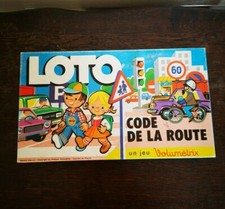 Ancien Vintage LOTO Code De La Route Volumétrix Années 60/70 Complet TBE 