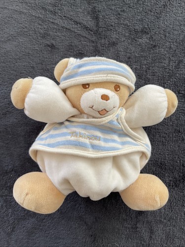 Doudou ours patapouf rayé - doudou,