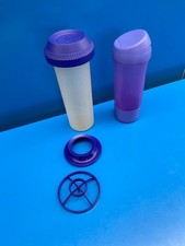 1 Shaker Tupperware verre doseur  Vintage Vinaigrette 700 Ml + bouteille Eco