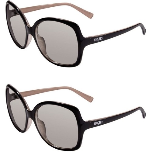 Ex3d femmes lunettes - 2x,