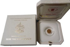 10 Euro Pièce Commémorative Vatican 2013 Or PP - Sedisvakanz Sede Vacante