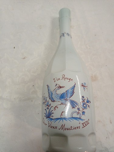 Glass bottle decor old musters - glass,