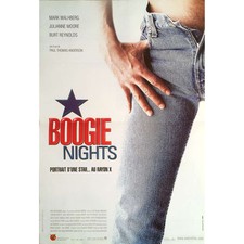 BOOGIE NIGHTS Affiche de film  - 40x60 cm. - 1997 - Mark Wahlberg, Paul Thomas A