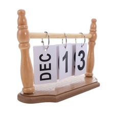 Calendrier perpétuel en bois