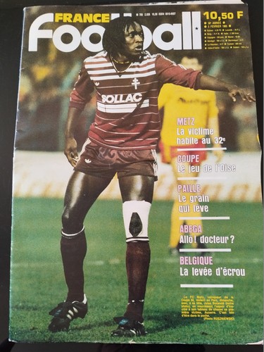 France football 1985 - france, 3/02/1985