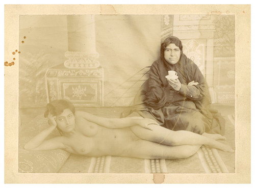 Portrait qajar women - portrait, of