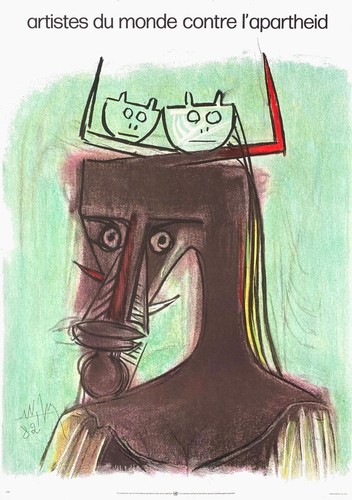 Wilfredo lam large - lam, vintage