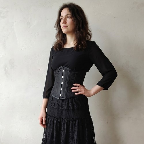 Camellias corset womens small - camellias,