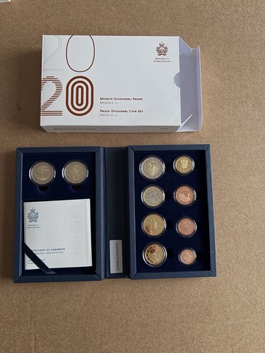 Saint marin coffret 2020 - -, be