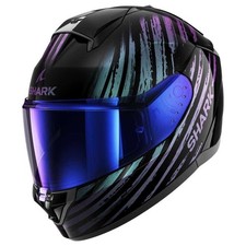 Casque Intégral Moto Shark Ridill 2 Assya Noir Pailleté