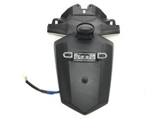 Support de plaque et eclairage