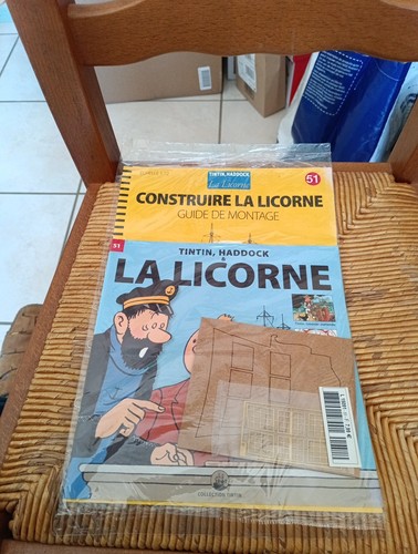 Tintin licorne maquette - la,