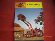 ANCIEN  PROSPECTUS   PUBLICITAIRE  CHARGEUR  FRONTAL AUDUREAU   NOVAPAL