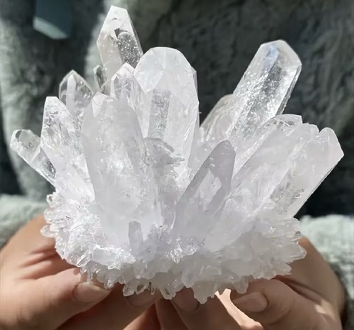 Cluster quartz clair - de,