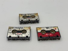 3X Sony 1 Microcassette micro cassette Dictaphone Voice Recorder Enregisteur